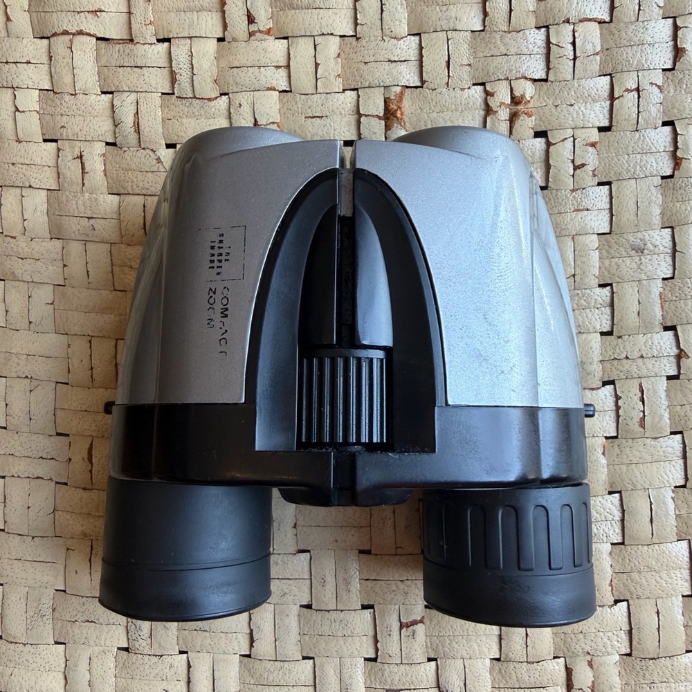 Binoculars Sharper Image Silver and Black